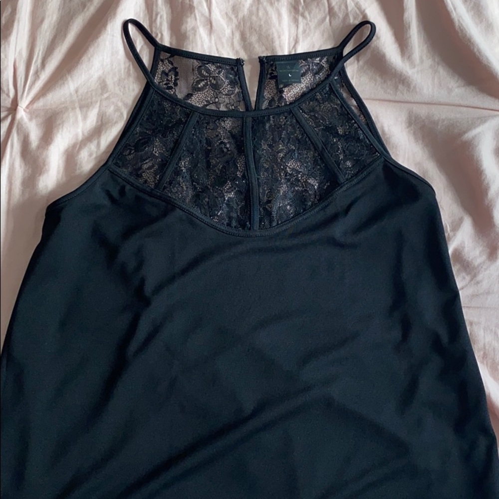 Black Lace Top